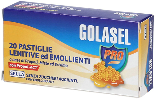GOLASEL PRO 20 PASTIGLIE MIELE - Farmacia Mastrangelo 
