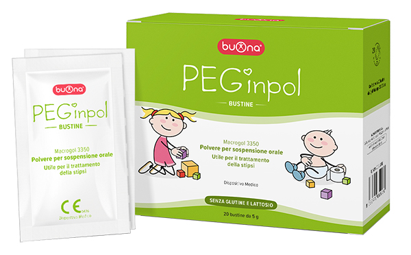 PEGINPOL MACROGOL 3350 SOSPENSIONE ORALE 20 BUSTINE - Farmacia Mastrangelo 