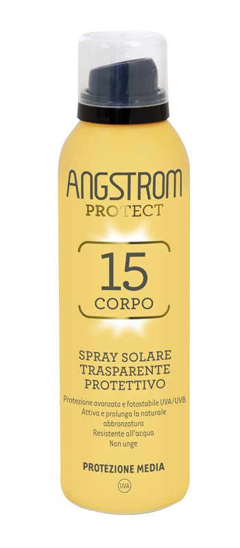 ANGSTROM PROTECT 15 CORPO SPRAY SOLARE TRASPARENTE 150 ML - Farmacia Mastrangelo 