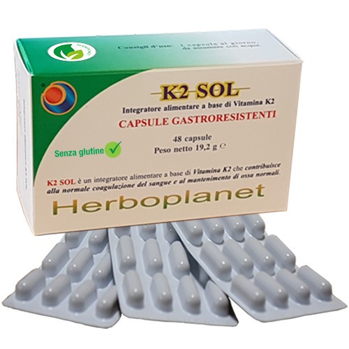 K2 SOL 48 CAPSULE - Farmacia Mastrangelo 