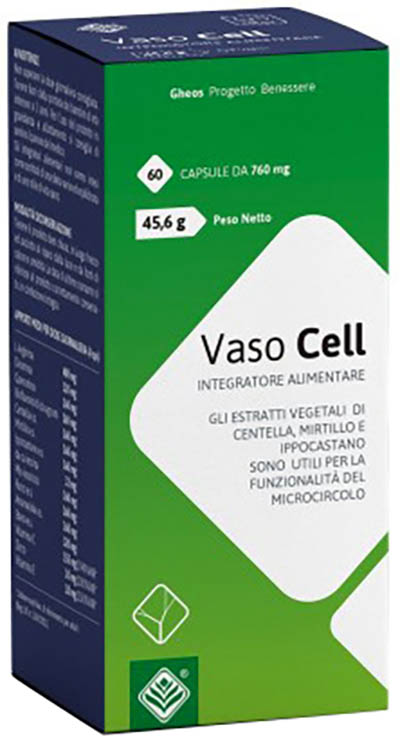 VASO CELL 60 CAPSULE - Farmacia Mastrangelo 