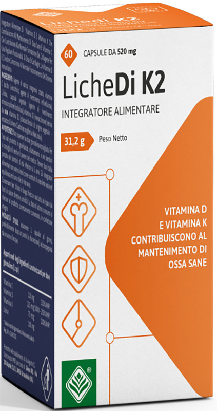 LICHEDI K2 60 CAPSULE - Farmacia Mastrangelo 