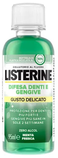 LISTERINE DENTI & GENGIVE DELICATO 95 ML - Farmacia Mastrangelo 