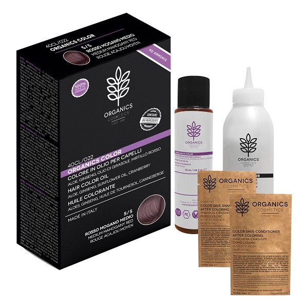 ORGANICS PHARM ORGANICS COLOR 5/5 ROSSO MOGANO MEDIO - Farmacia Mastrangelo 