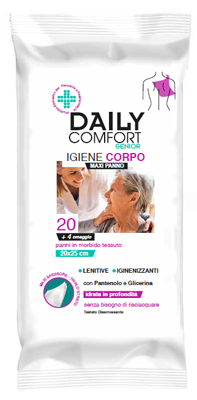 DAILY COMFORT SENIOR PANNI IGIENE CORPO 24 PEZZI - Farmacia Mastrangelo 