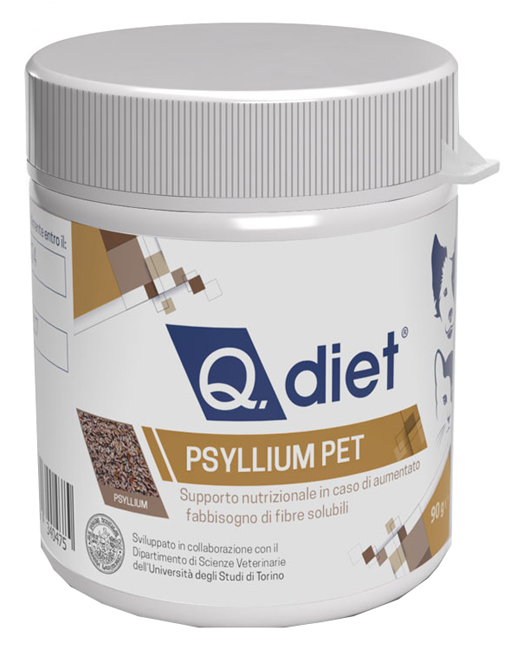 Q DIET PSYLLIUM PET POLVERE 90 G - Farmacia Mastrangelo 