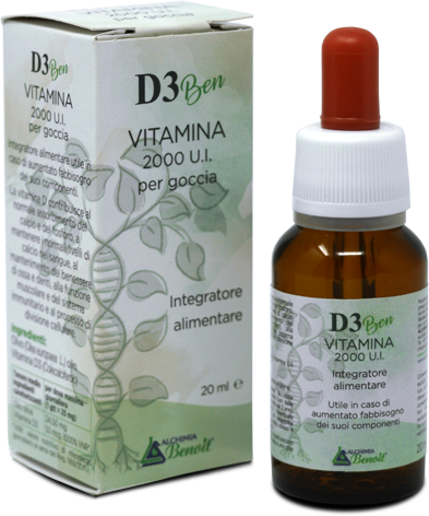 D3 BEN VITAMINA 20 ML - Farmacia Mastrangelo 