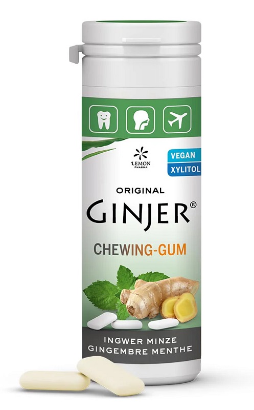 LEMON PHARMA GOMME GINJER E MENTA 36 G - Farmacia Mastrangelo 