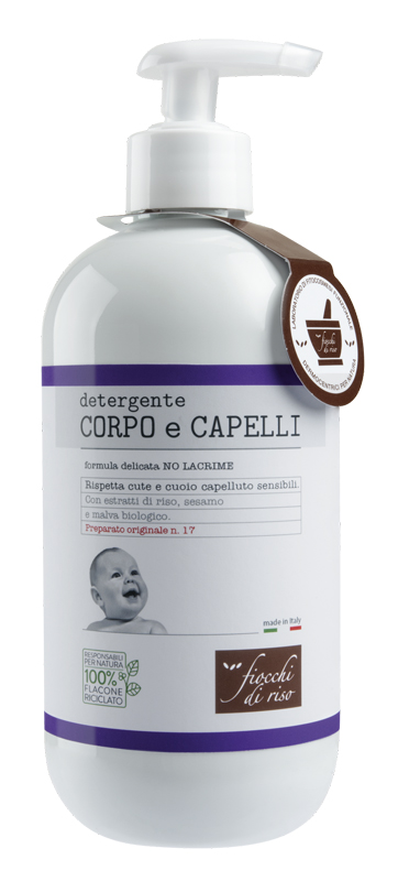 FIOCCHI DI RISO DETERGENTE CAPELLI E CORPO 400 ML - Farmacia Mastrangelo 