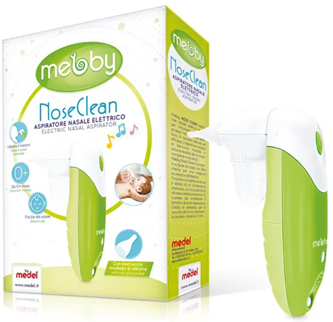 MEBBY NOSE CLEAN ASPIRATORE NASALE ELETTRICO 1 PEZZO - Farmacia Mastrangelo 