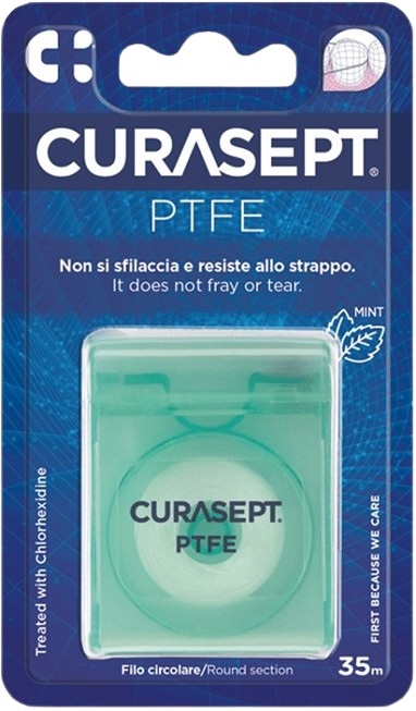CURASEPT FLOSS PTFE TAPE CLOREXIDINA - Farmacia Mastrangelo 