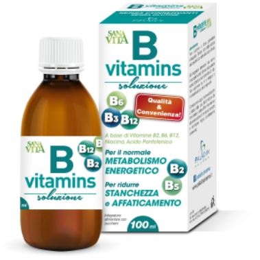 SANAVITA B VITAMINS SOLUZIONE 100 ML - Farmacia Mastrangelo 