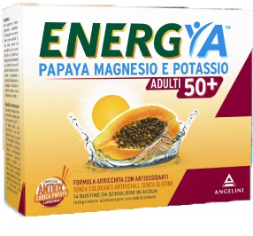 ENERGYA PAPAYA MAGNESIO POTASSIO 50+ 14 BUSTINE - Farmacia Mastrangelo 