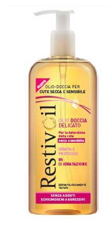 RESTIVOIL OLIO DOCCIA DELICATO 400 ML - Farmacia Mastrangelo 