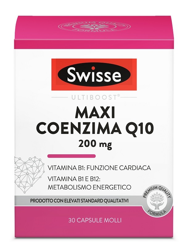 SWISSE MAXI COENZIMA Q10 200 MG 30 CAPSULE - Farmacia Mastrangelo 