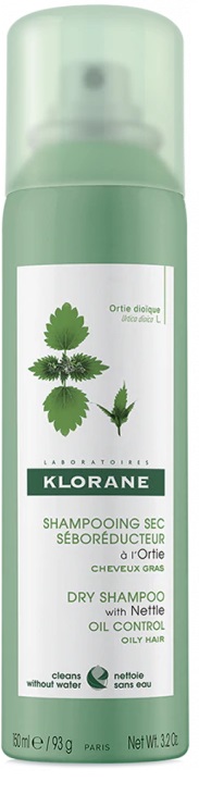 KLORANE SHAMPOO SECCO SEBORIDUTTORE ALL'ORTICA 150 ML - Farmacia Mastrangelo 