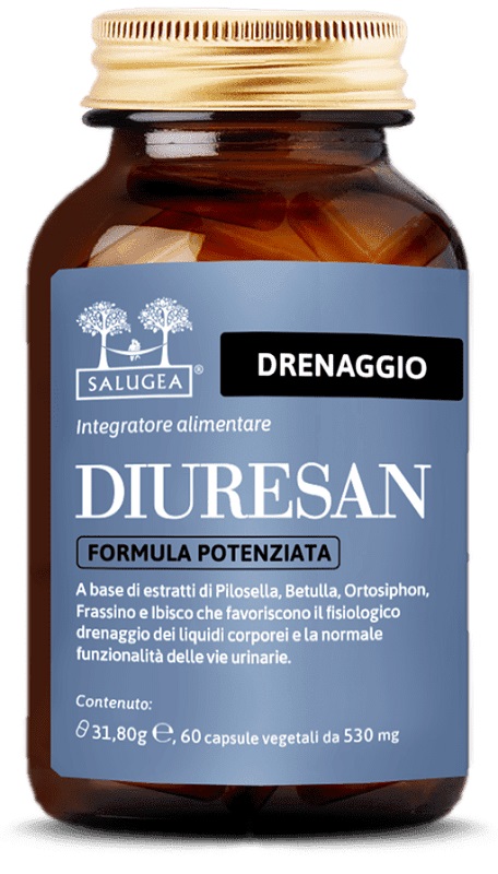 SALUGEA DIURESAN FORMULA POTENZIATA 60 CAPSULE - Farmacia Mastrangelo 