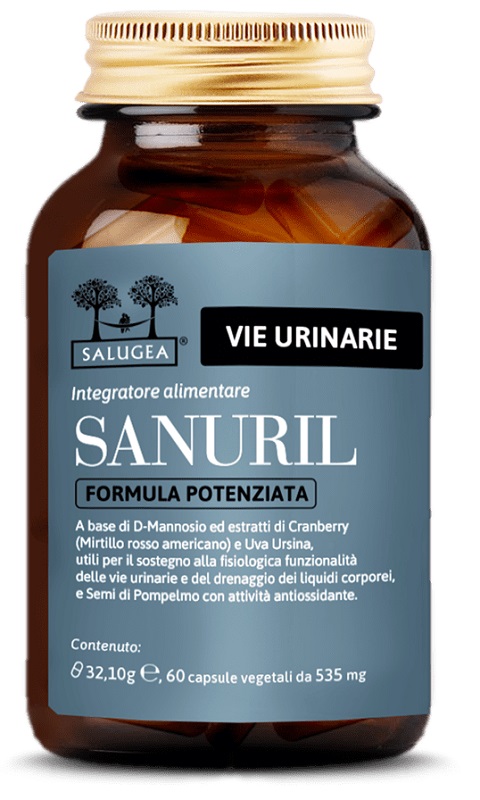 SALUGEA SANURIL FORMULA POTENZIATA 60 CAPSULE VEGETALI - Farmacia Mastrangelo 