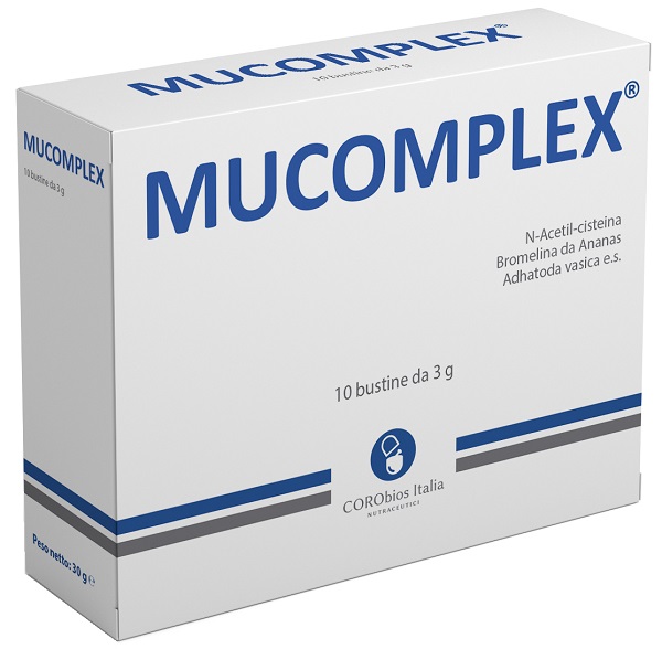 MUCOMPLEX 10 BUSTINE DA 3 G - Farmacia Mastrangelo 