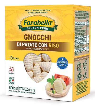 FARABELLA GNOCCHI PATATE RISO 500 G - Farmacia Mastrangelo 