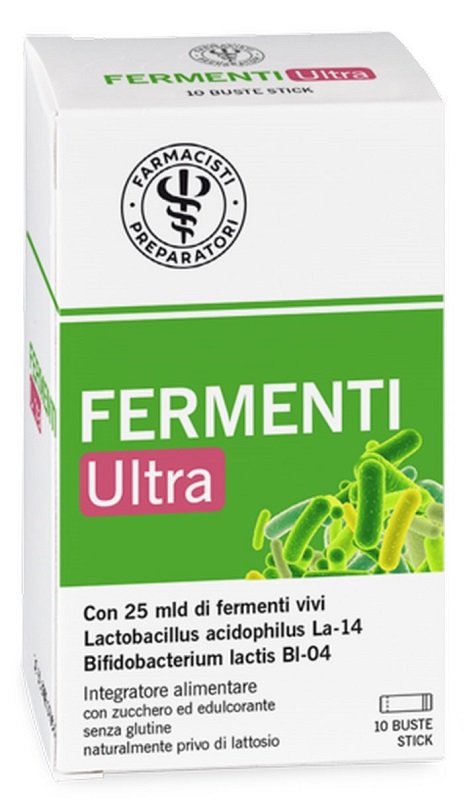 LFP FERMENTI ULTRA 25 MILIARDI 10 BUSTE - Farmacia Mastrangelo 
