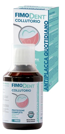 FIMODENT COLLUTORIO ANTIPLACCA QUOTIDIANO 200 ML - Farmacia Mastrangelo 
