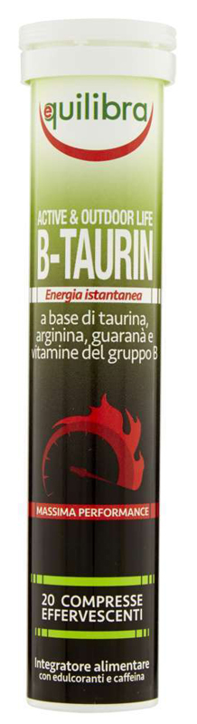 B TAURIN 20 COMPRESSE EFFERVESCENTI - Farmacia Mastrangelo 