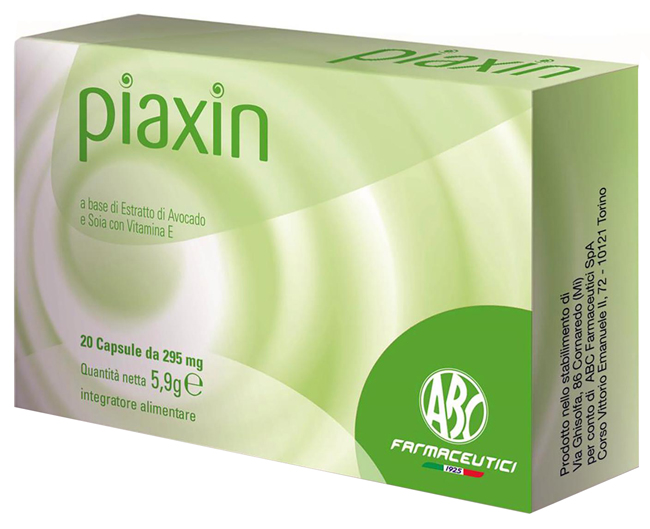 PIAXIN 20 CAPSULE 295 MG - Farmacia Mastrangelo 