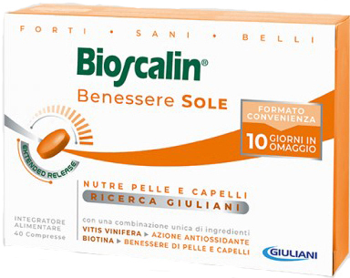 BIOSCALIN SOLE 30 + 10 COMPRESSE - Farmacia Mastrangelo 