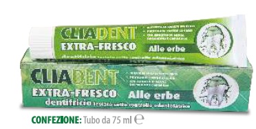 CLIADENT DENTIFRICIO ALITO FRESCO ALLE ERBE 75 ML - Farmacia Mastrangelo 