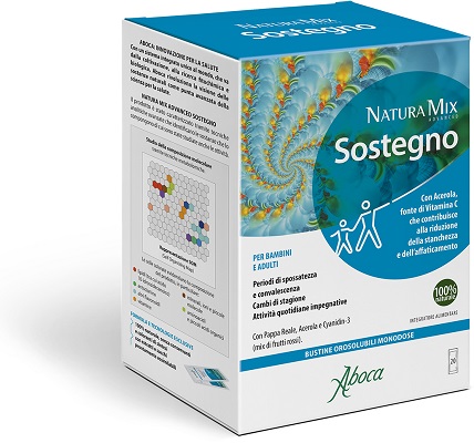 NATURA MIX ADVANCED SOSTEGNO OROSOLUBILE 20 BUSTINE - Farmacia Mastrangelo 
