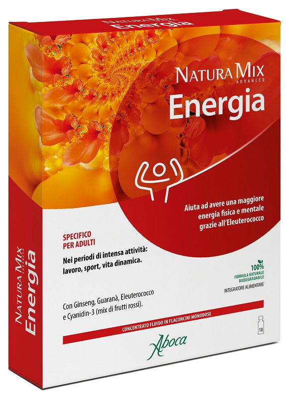 NATURA MIX ADVANCED ENERGIA 10 FLACONCINI DA 15 G - Farmacia Mastrangelo 
