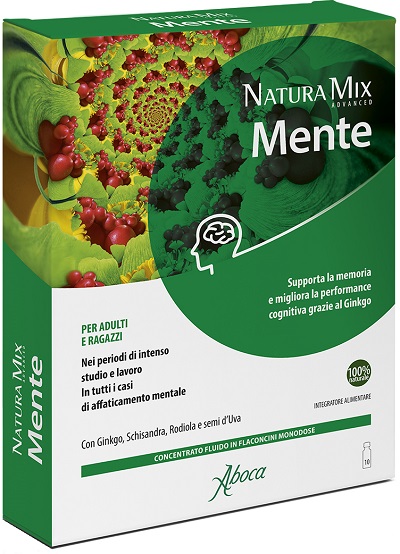 NATURA MIX ADVANCED MENTE 10 FLACONCINI - Farmacia Mastrangelo 