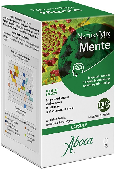 NATURA MIX ADVANCED MENTE 50 CAPSULE - Farmacia Mastrangelo 