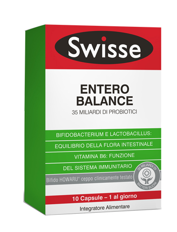 SWISSE ENTERO BALANCE 10 CAPSULE - Farmacia Mastrangelo 