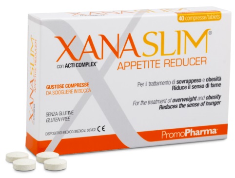 XANASLIM APPETITE REDUCER 40 COMPRESSE MASTICABILI - Farmacia Mastrangelo 