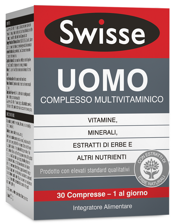 SWISSE MULTIVITAMINICO UOMO 30 COMPRESSE - Farmacia Mastrangelo 