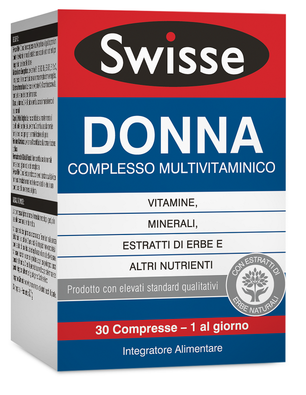 SWISSE MULTIVITAMINICO DONNA 30 COMPRESSE - Farmacia Mastrangelo 