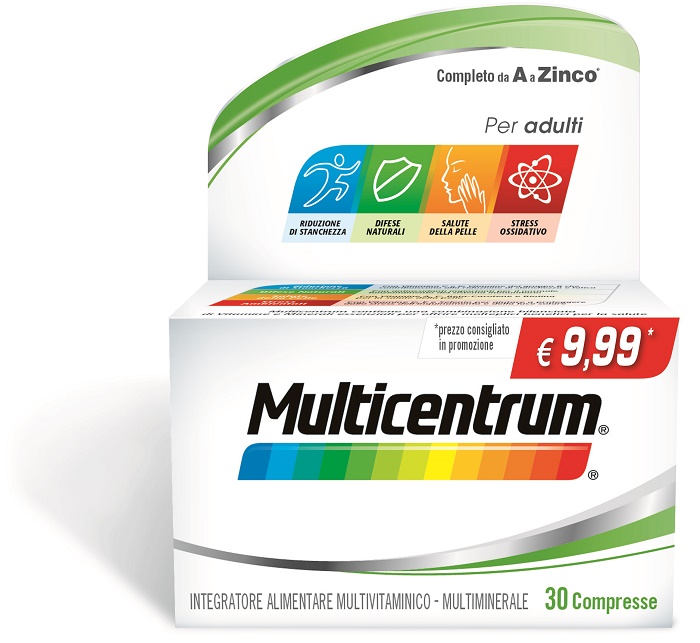 MULTICENTRUM ADULTI 30 COMPRESSE PROMO - Farmacia Mastrangelo 