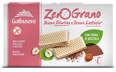 ZEROGRANO WAFER NOCCIOLA 180 G - Farmacia Mastrangelo 