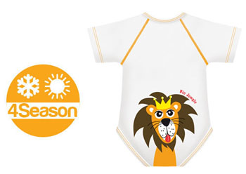 BODY 0/36M BIO COTTON 4SEASON LEONE - Farmacia Mastrangelo 