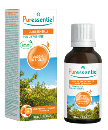PURESSENTIEL MISCELA DIFFUSIONE VIAGGIO SICILIA 30 ML - Farmacia Mastrangelo 