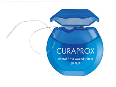 CURAPROX DF 834 DENTAL FLOSS WAXED 50 METRI - Farmacia Mastrangelo 