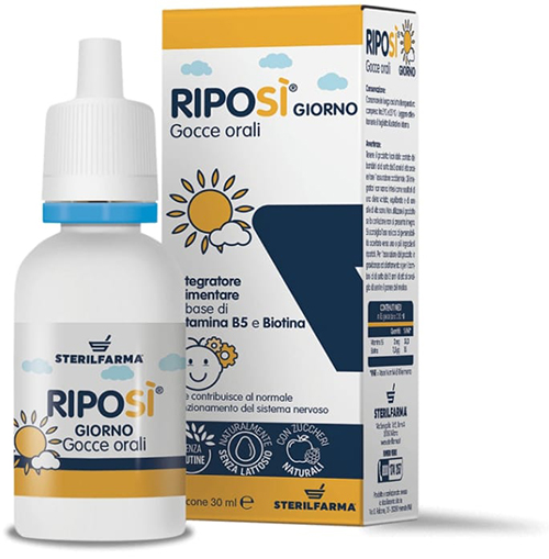 RIPOSI' GIORNO GOCCE ORALI 30 ML - Farmacia Mastrangelo 