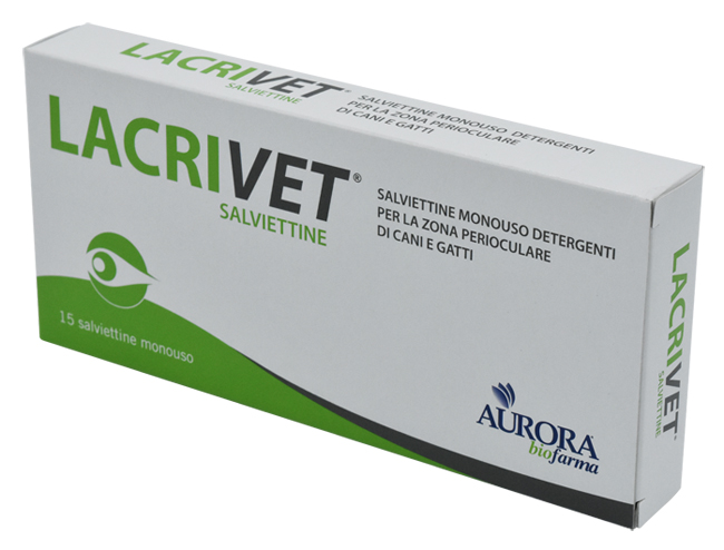LACRIVET SALVIETTINE 15 PEZZI - Farmacia Mastrangelo 