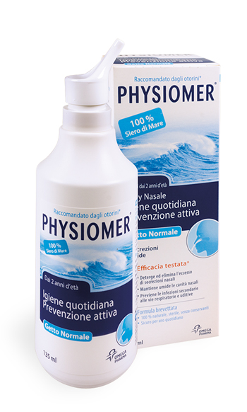 SPRAY NASALE PHYSIOMER GETTO NORMALE 135 ML - Farmacia Mastrangelo 