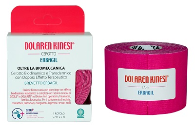 DOLAREN KINESI EMULGEL CEROTTO TERAPEUTICO FUCSIA CM 5X5 M IN ROTOLO - Farmacia Mastrangelo 