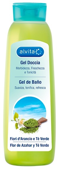 ALVITA GEL DOCCIA FIORI ARANCIO/TE' VERDE 300 ML - Farmacia Mastrangelo 