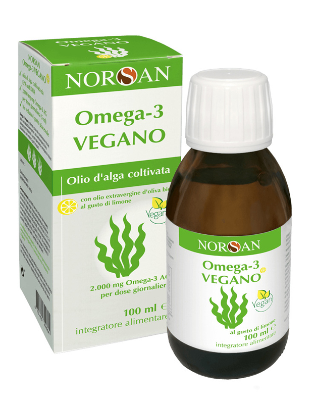 NORSAN OMEGA 3 VEGANO 100 ML AL GUSTO DI LIMONE - Farmacia Mastrangelo 