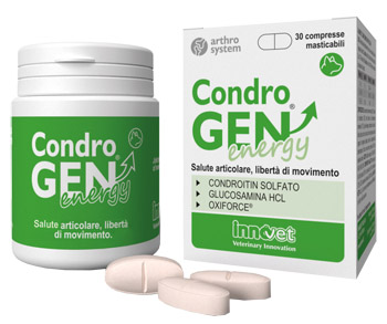 CONDROGEN ENERGY 30 COMPRESSE MASTICABILI - Farmacia Mastrangelo 